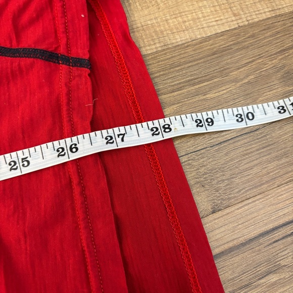 Icebreaker Aero Long Sleeve Crewe Merino Base Layer Top Shirt Red Men’s - Picture 7 of 8